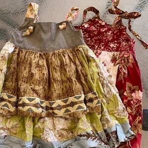 2 dresses size 4 Matilda Jane